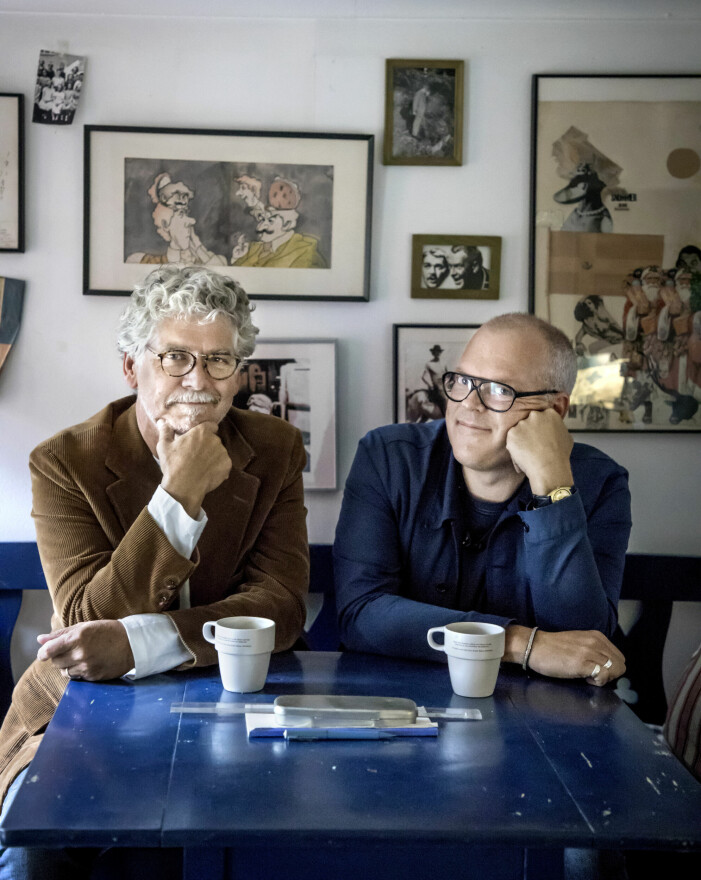 Daniel Alfredson och Jesper Danielsson.
