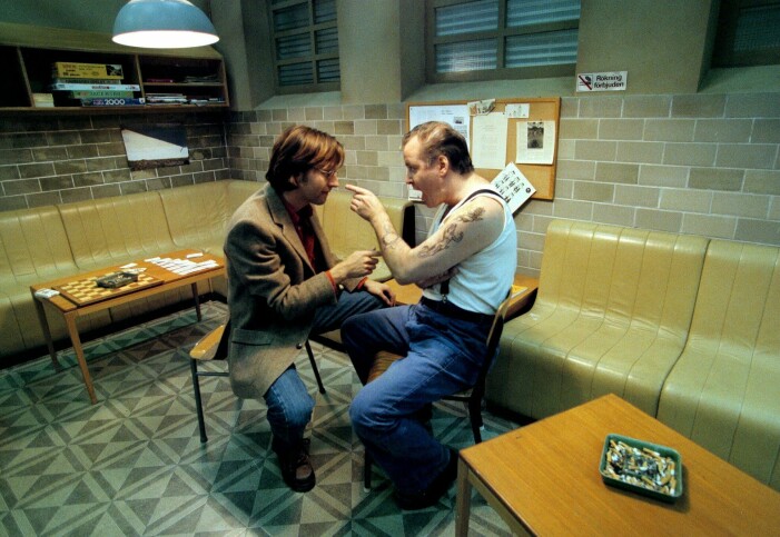 Björn Kjellman och Göran Ragnerstam i filmen.