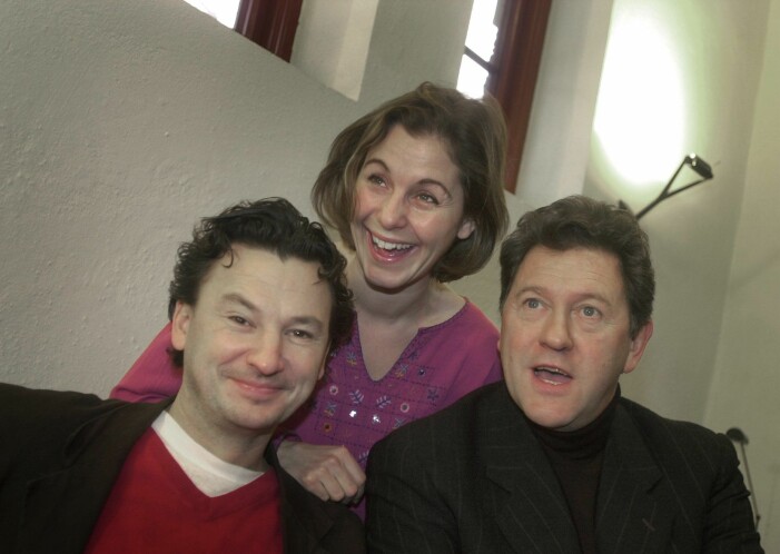 Anders Ekborg, Helen Sjöholm och Tommy Körberg. Anders Ekborg, Helen Sjöholm och Tommy Körberg.