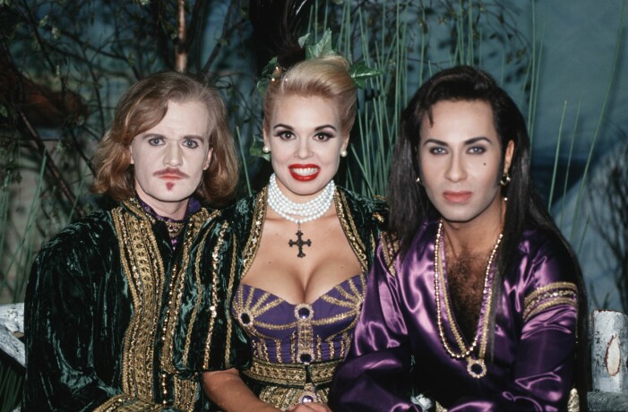 Alexander Bard, Michaela de la Cour och Jean-Pierre Barda.