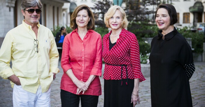 Ingrid Bergmans fyra barn – Roberto, Ingrid, Pia och Isabella.