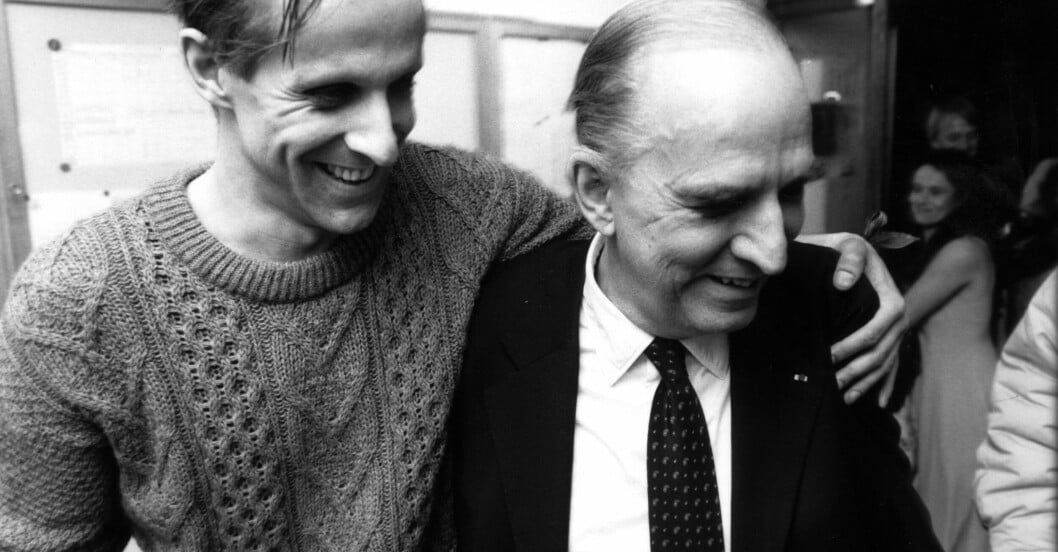 Peter Stormare och Ingmar Bergman.