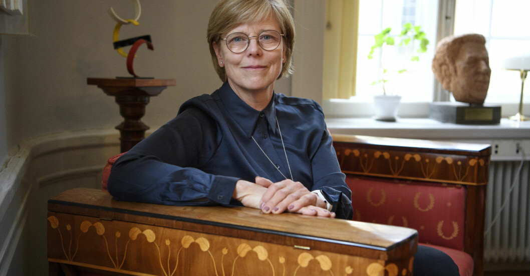 Akademiledamoten Ingrid Carlberg var nära att dö.