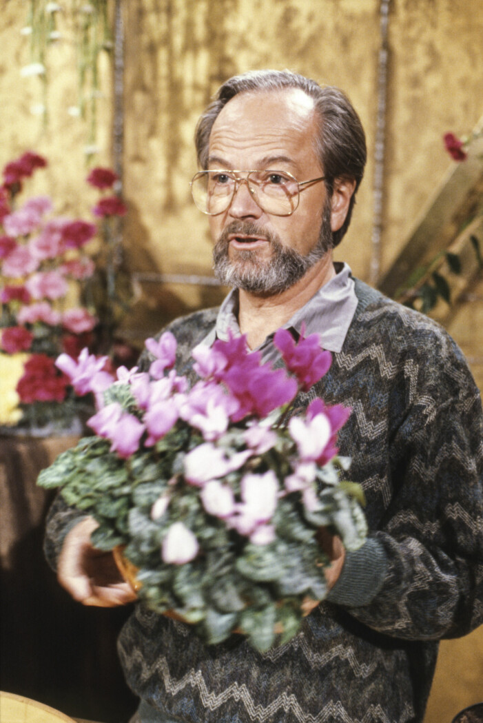 Bertil Svensson i SVT 1991.