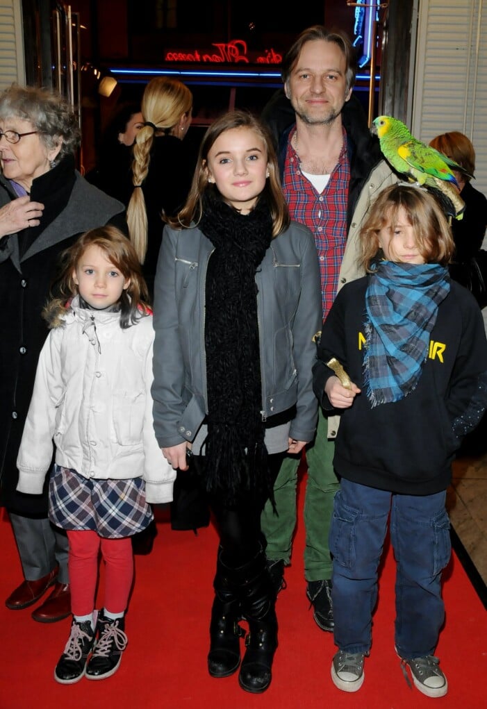 Familjen på filmpremiär 2009.