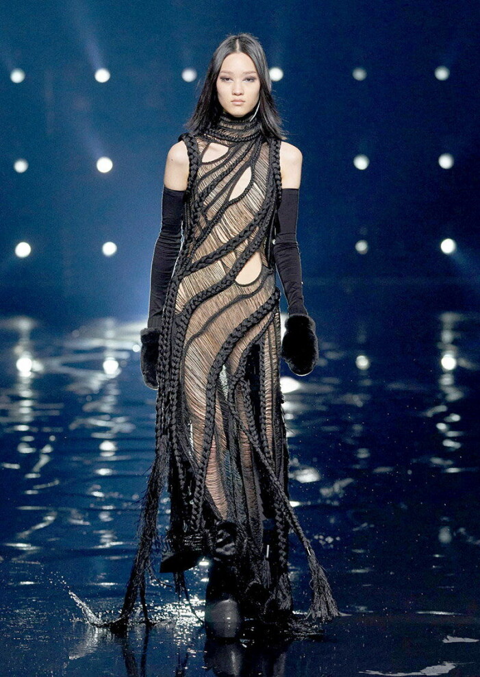 Givenchys Fall Winter 2021-2022 fashion show during Paris Fashion Week FW21