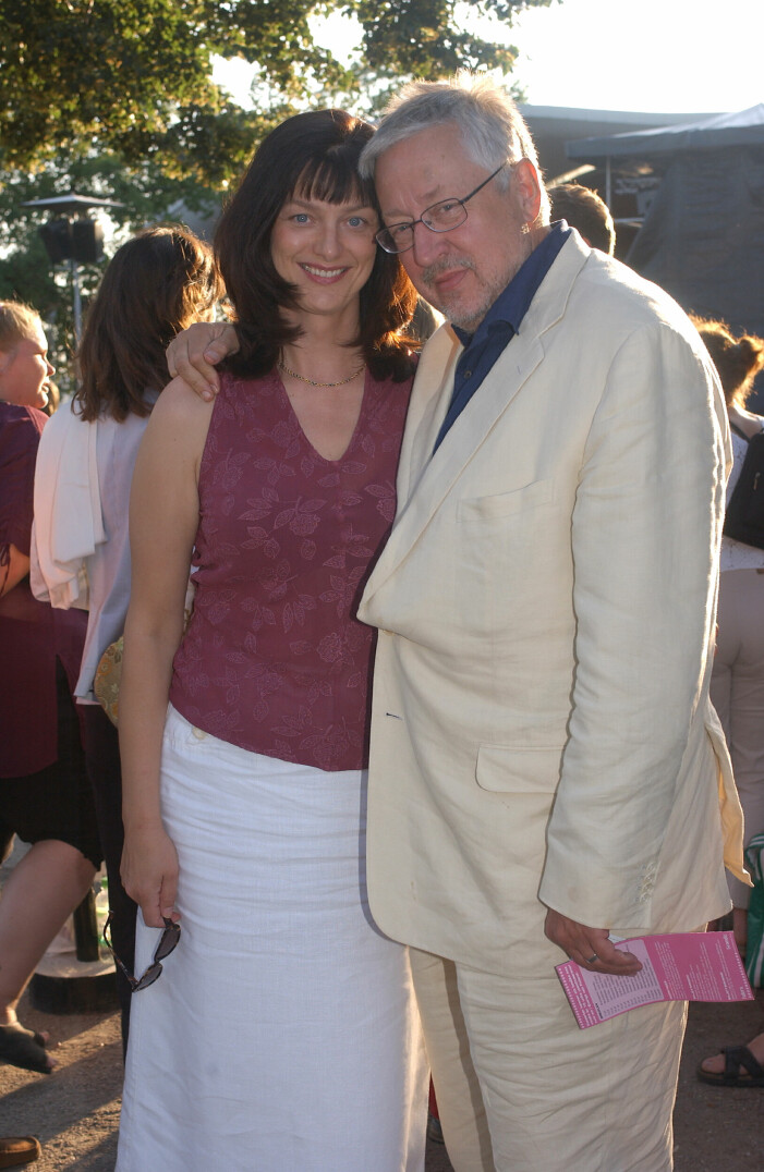 Leif GW Persson och Kim 2004. Leif GW Persson och Kim 2004.