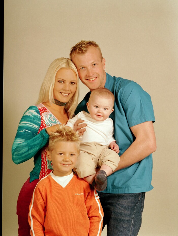Magdalena Graaf och Magnus Hedman med barnen Isak och Lance. Magdalena Graaf och Magnus Hedman med barnen Isak och Lance.