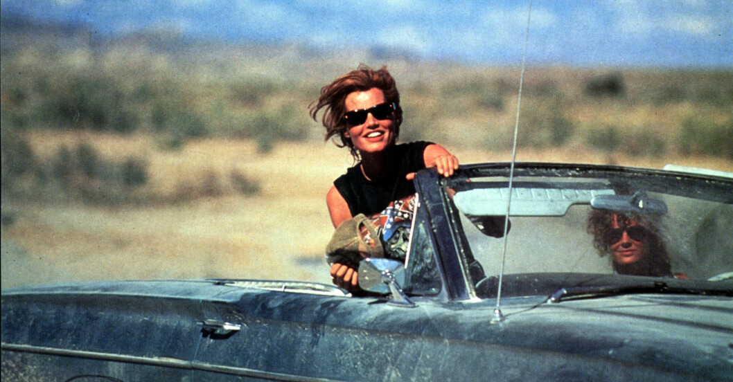 Geena Davies och Susan Sarandon i <em>Thelma & Louise</em>. Geena Davies och Susan Sarandon i Thelma & Louise