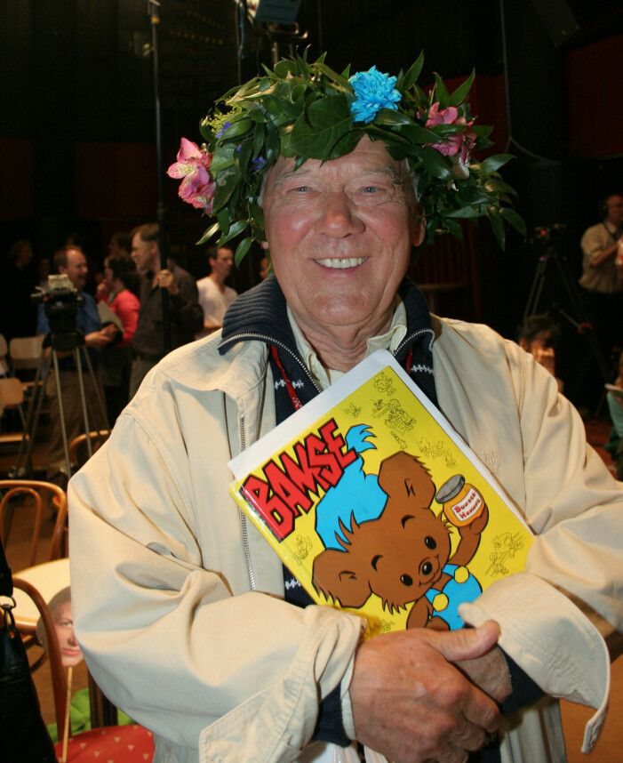 Olof Thunberg gav Bamse en röst.