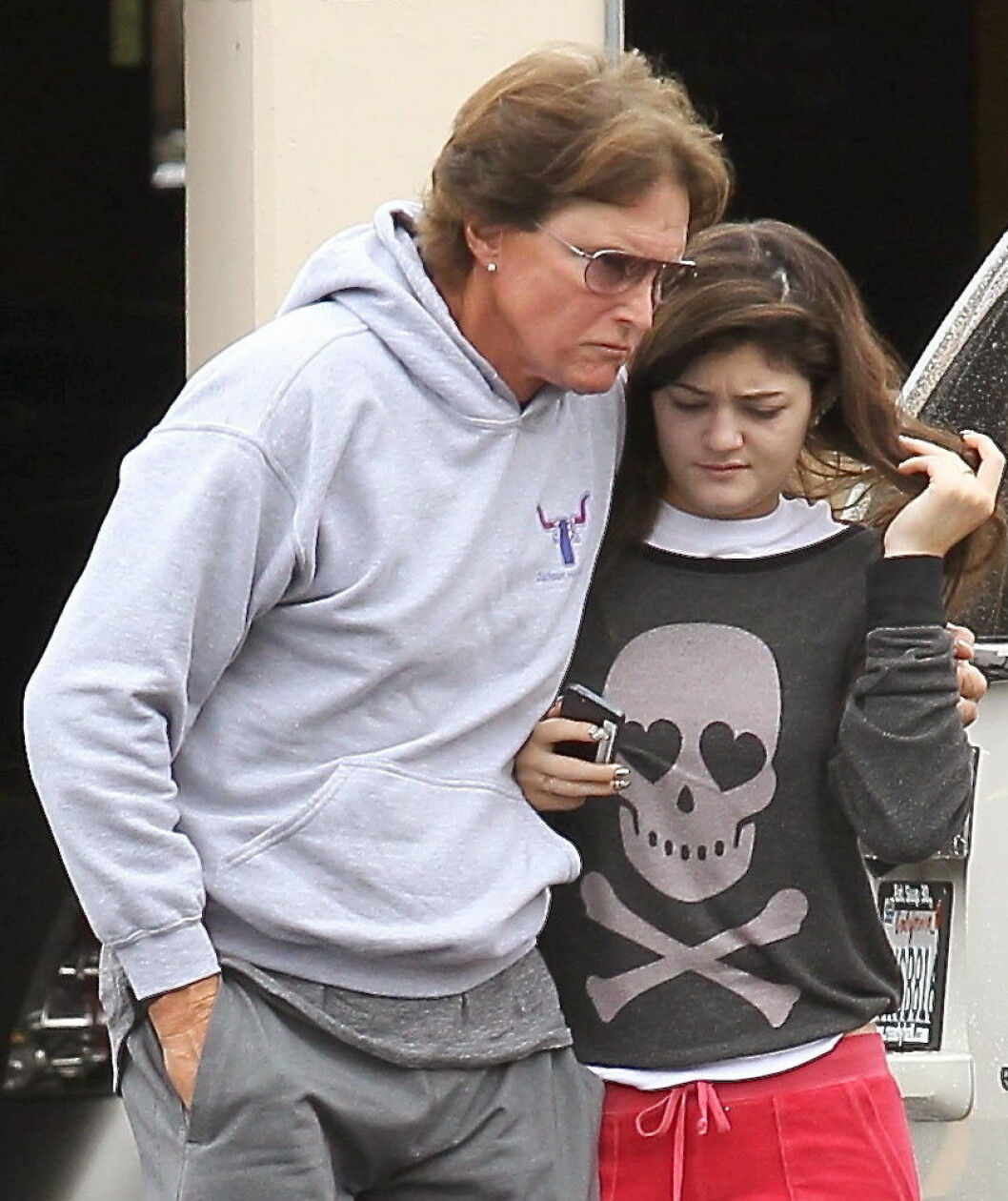 Bruce Jenner och Kylie Jenner