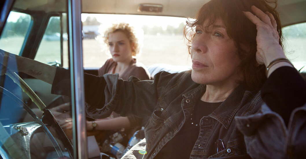 GRANDMA, from left: Julia Garner, Lily Tomlin, 2015. ph: Aaron Epstein/Sony Pictures Classics/Courtesy Everett Collection