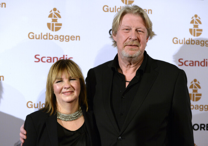 Rolf Lassgård och Birgitta 2016.