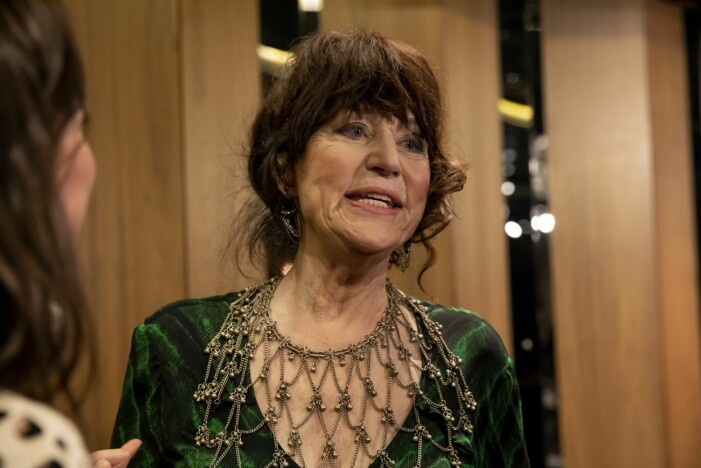 Birgitta Andersson 2018 på Barncancergalan.