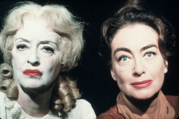 Joan Crawford och Bette Davis i What ever happened to baby Jane?