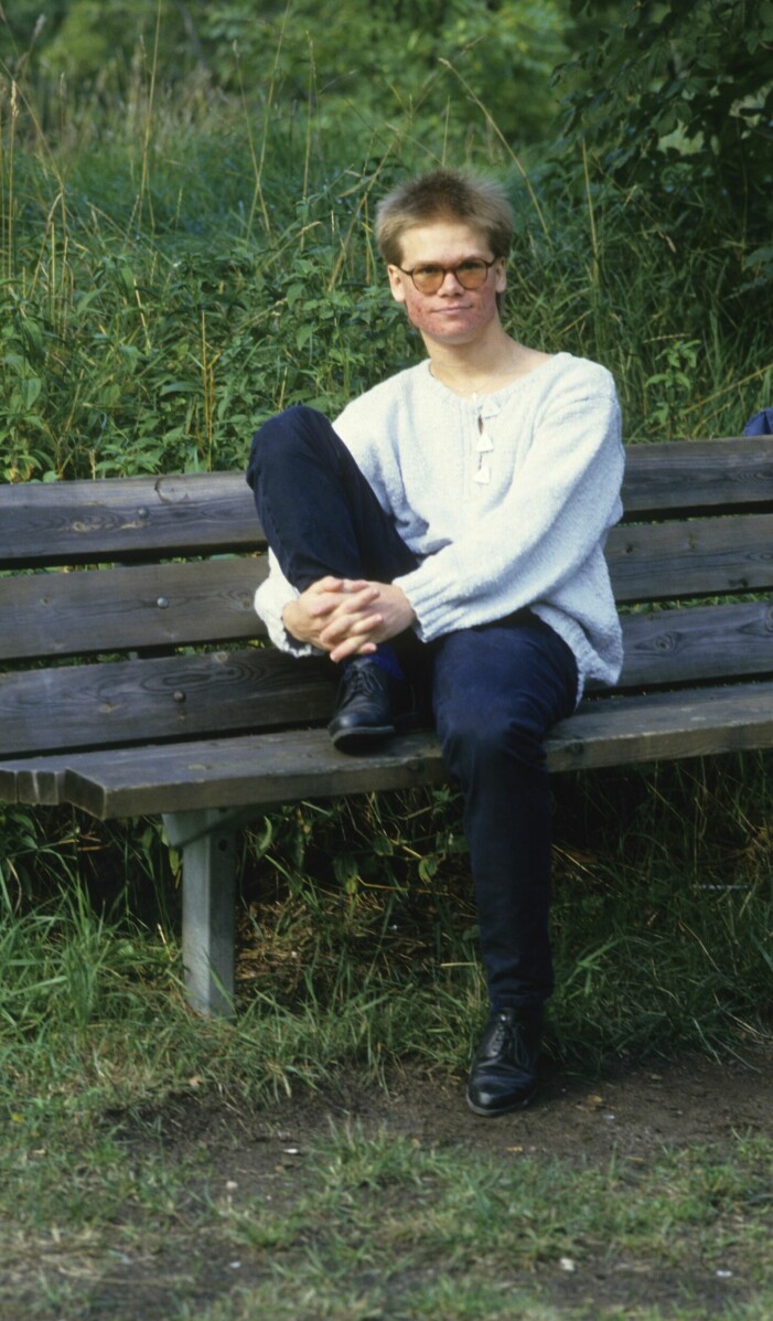 Lars Söderdahl, som spelade Skorpan, 1985.