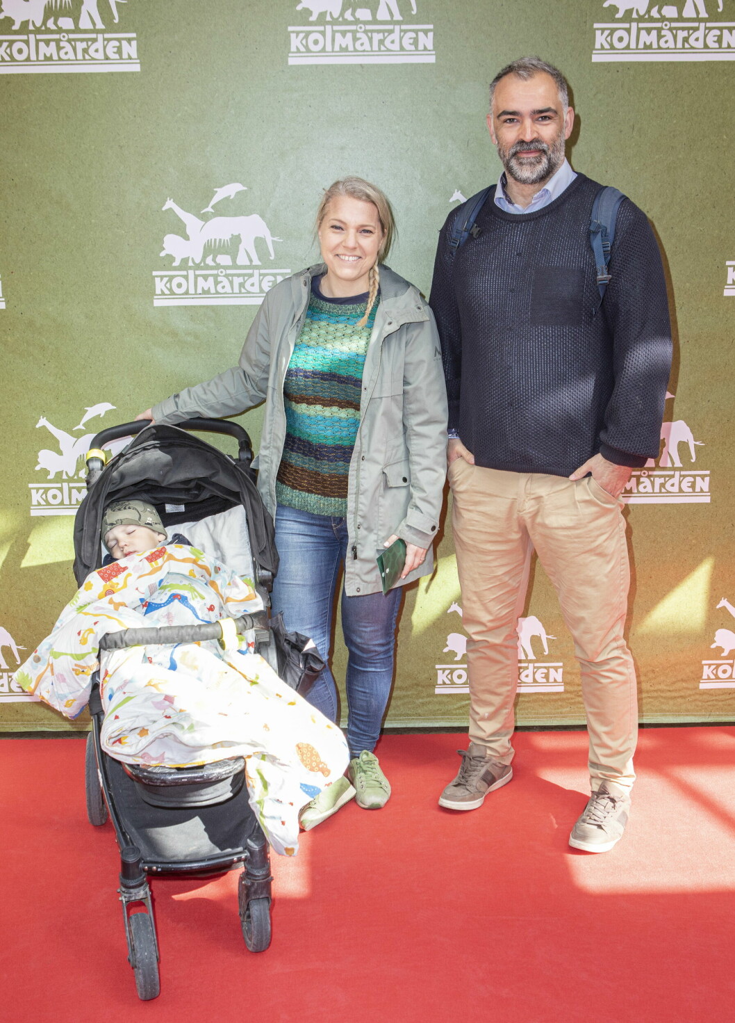 Carina Bergfeldt, Jesper Zølck och sonen Hamilton. Carina Bergfeldt, Jesper Zølck och sonen Hamilton.