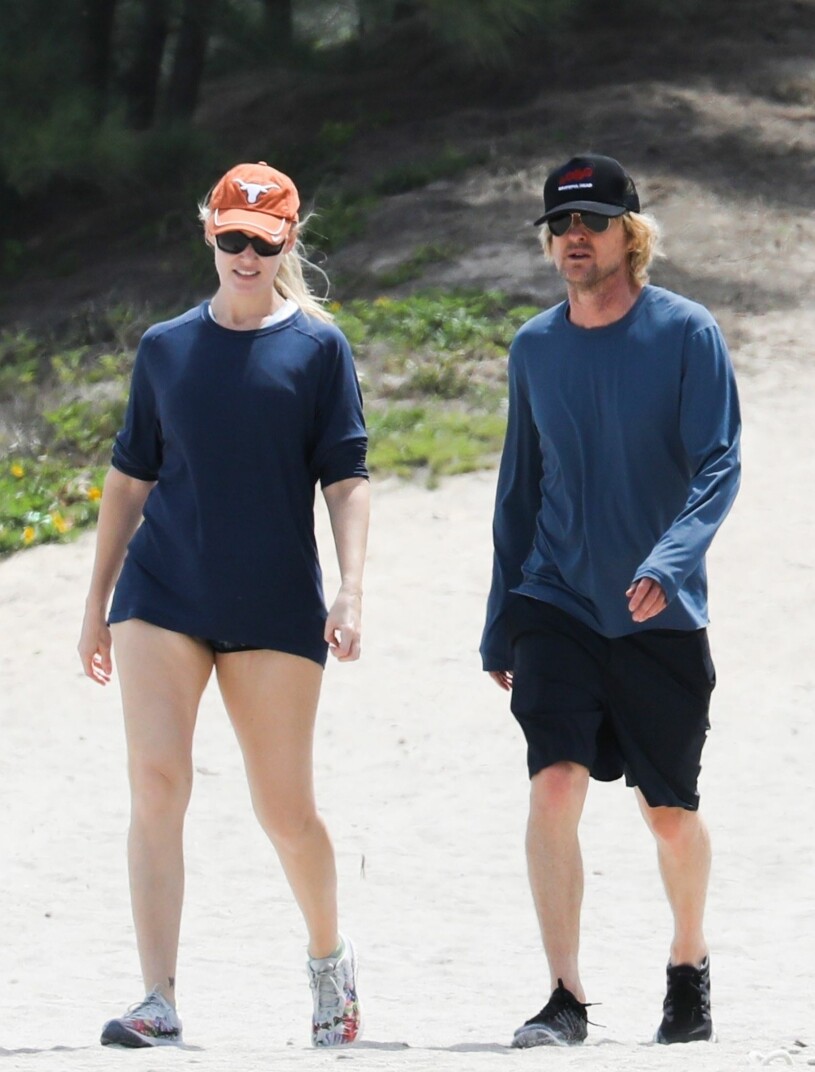 Caroline Lindqvist med vännen Owen Wilson, paret som inte är ett par har en son tillsammans.