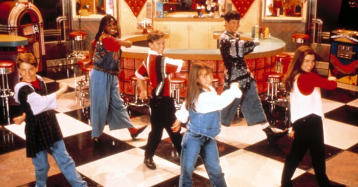 Britney Spears i The Mickey Mouse Club, 1993.