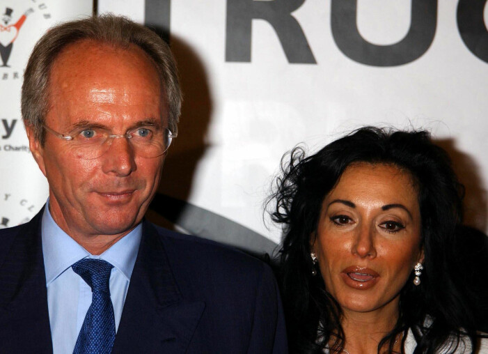 Sven-Göran Eriksson och Nancy Dell'Olio 2002. Svennis och Nancy Dell'Olio.