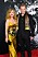 Kristofer Hivju på röda mattan tillsammans med hustrun Gry Molvær Hivju inför premiären av filmen Cocaine Bear, i Los Angeles tidigare i år.