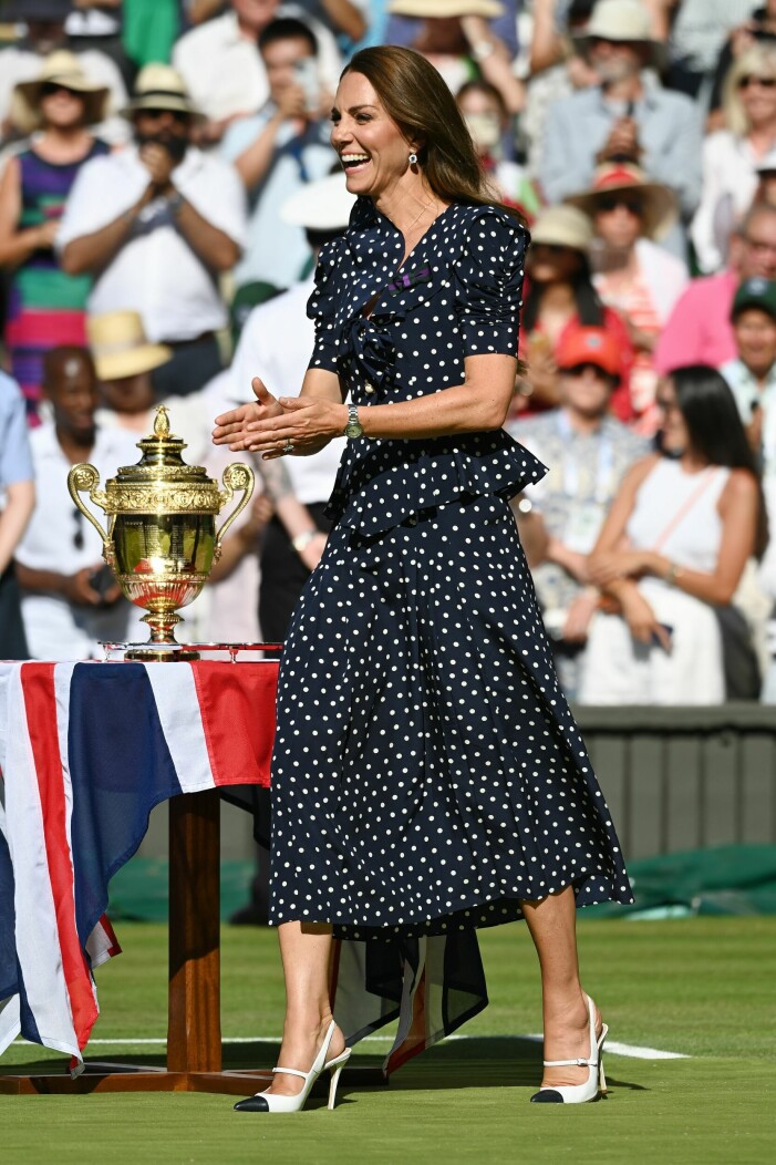 Kate Middleton på Wimbledon.