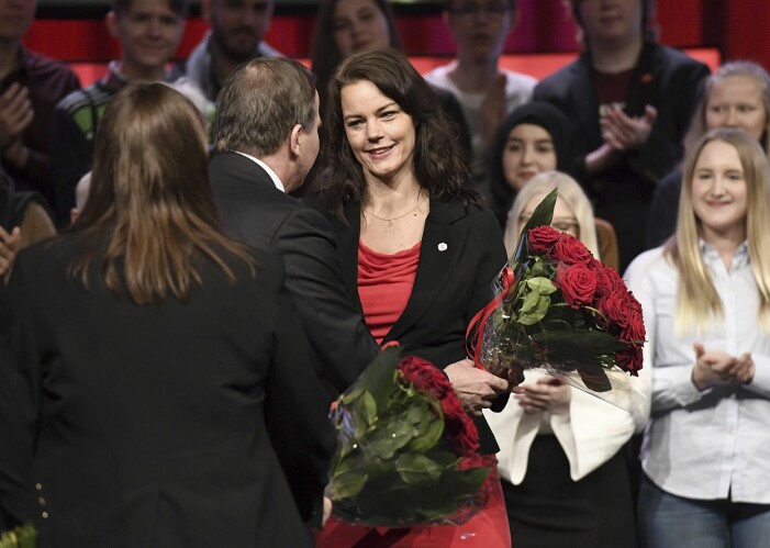 Veronica Palm var länge en del av socialdemokratins absoluta topp. Veronica Palm och Stefan Löfven