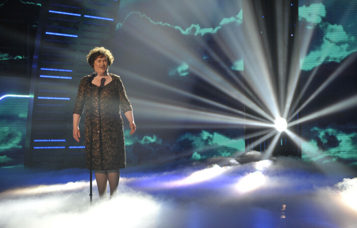 Susan Boyle i Britain's got talent.