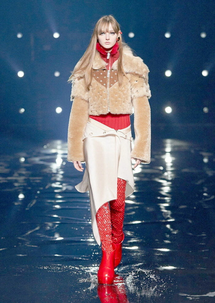 Givenchys Fall Winter 2021-2022 fashion show during Paris Fashion Week FW21