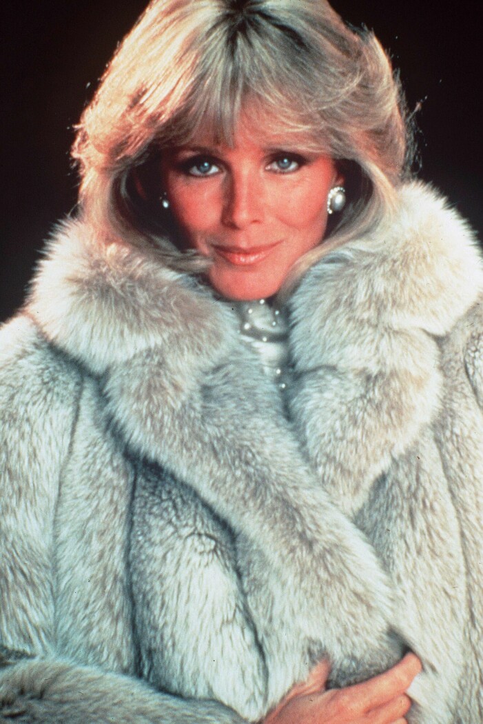 Linda Evans i <em>Dynastin</em>.