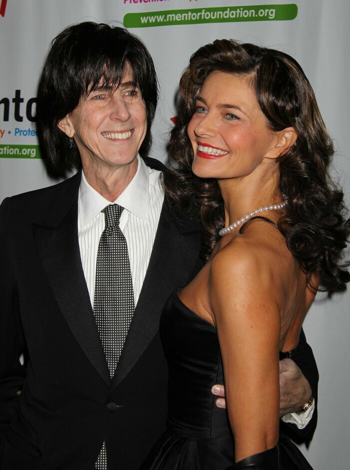 Paulina Porizkova och Ric Ocasek 2008.