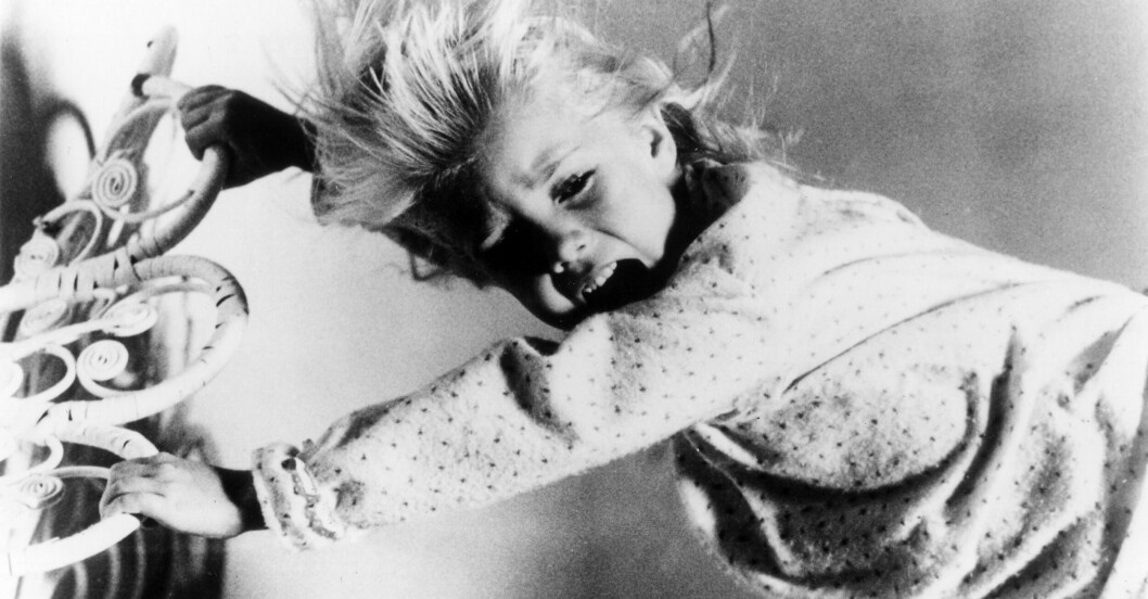 Heather O'Rourke i Poltergeist från 1982.