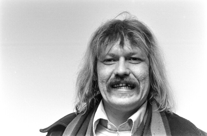 Kenta Gustafsson inför Melodifestivalen 1980.