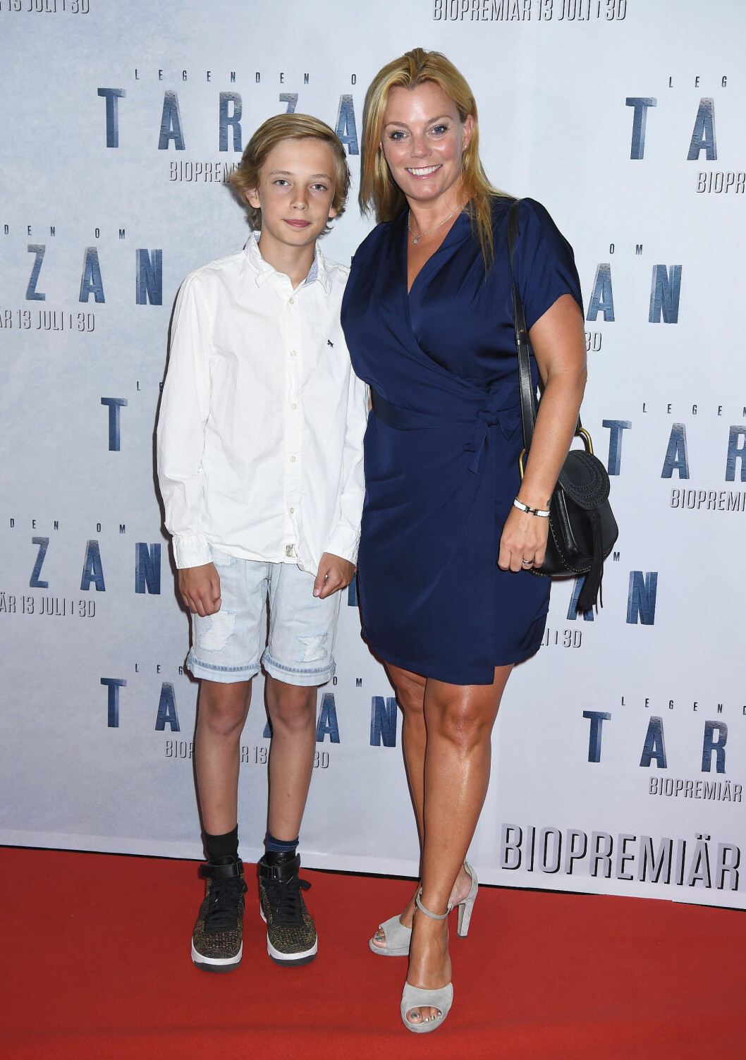 Gry Forssell och sonen Vincent