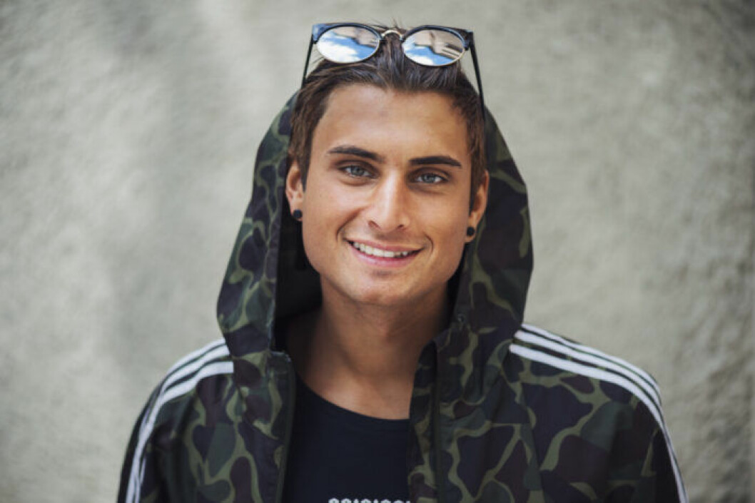 Samir Badran friade till Julia Sundquist i direktsändning. Samir Badran.