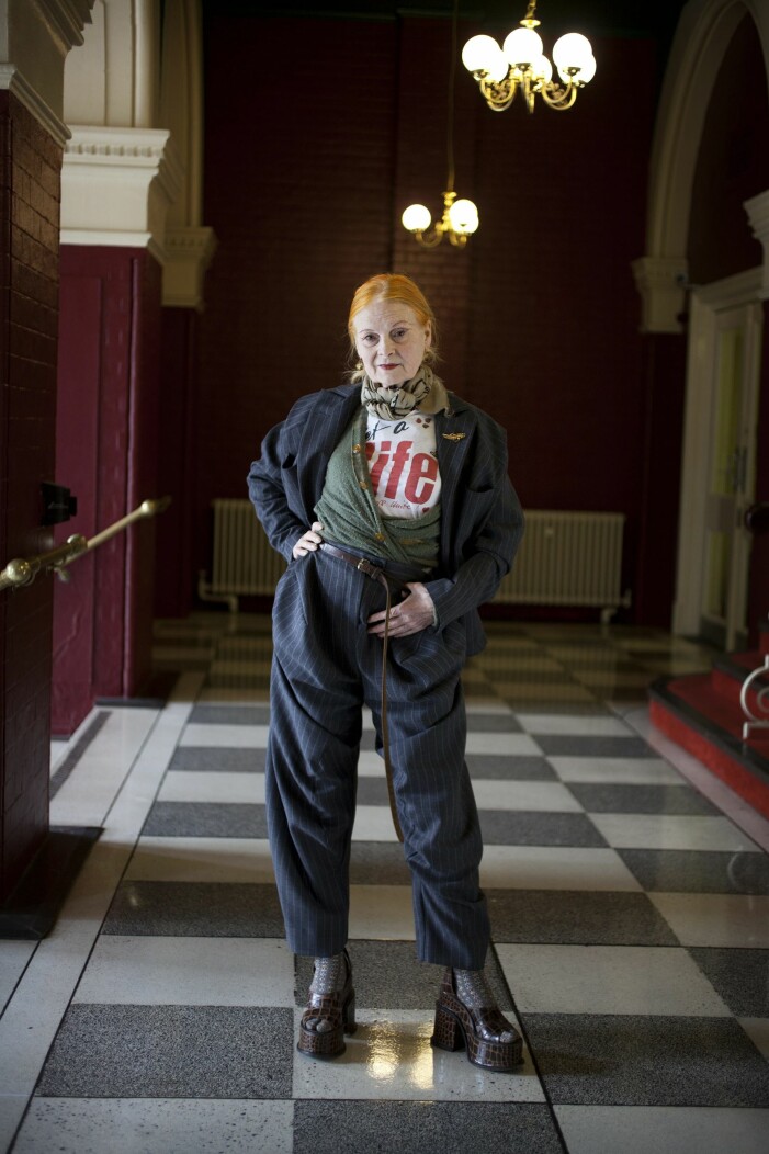Vivienne Westwood i platåklackar med krokoprint