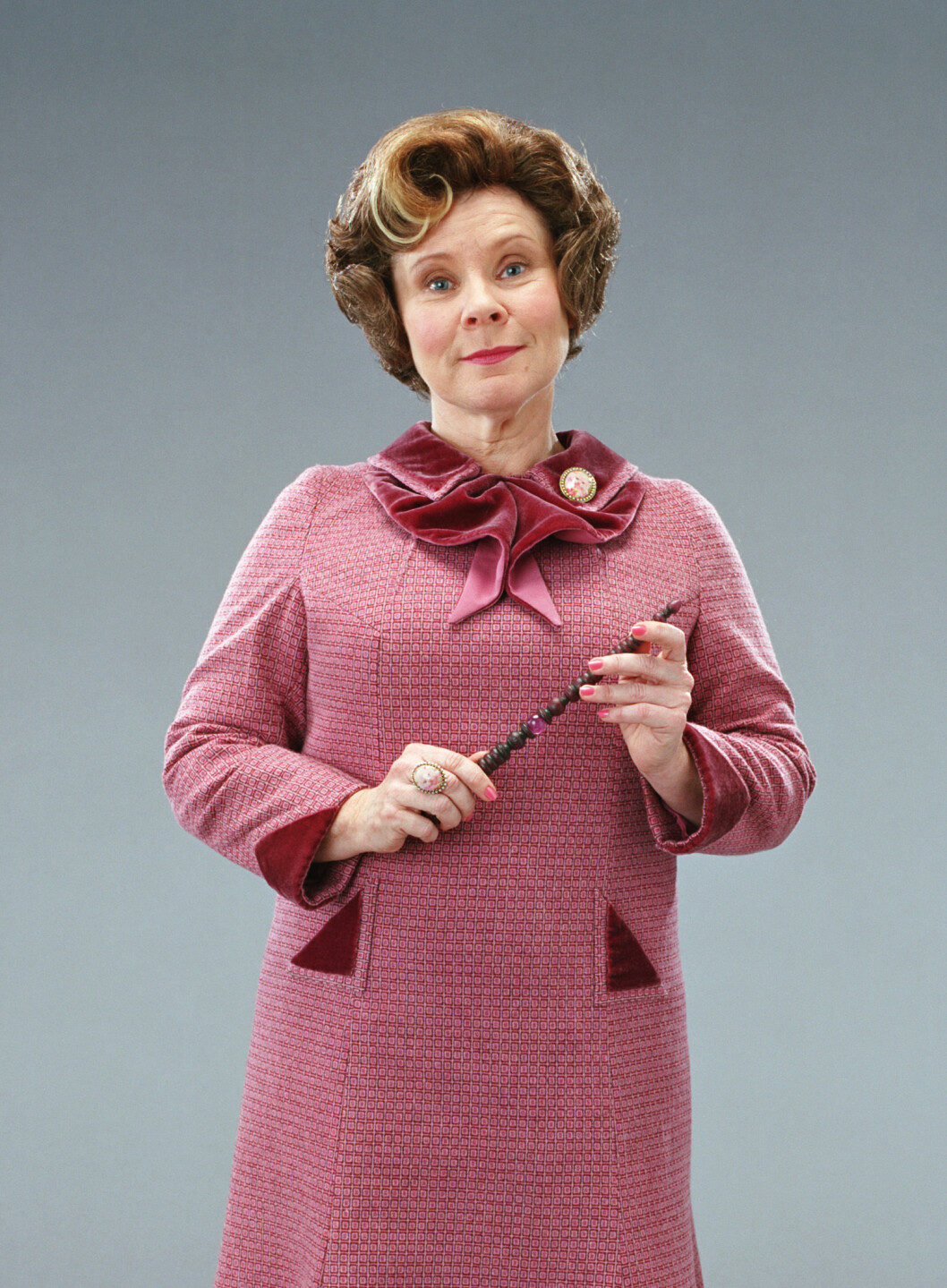 Imelda Staunton som Dolores Umbridge.