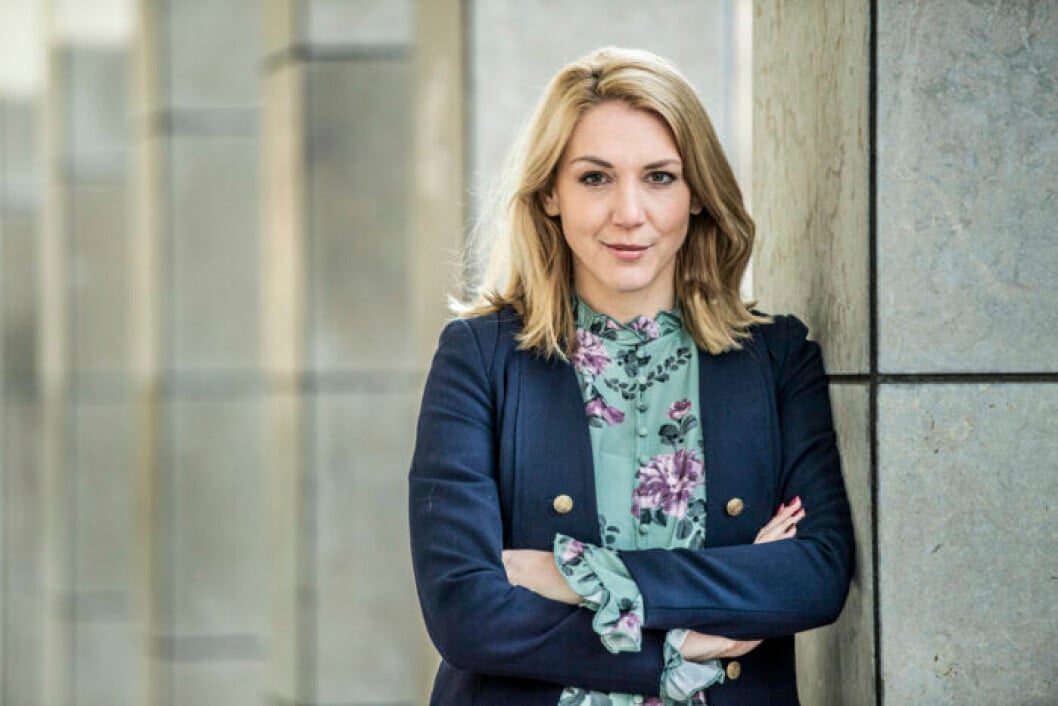 Frida Bratt, sparekonom Nordnet<br>Foto: Lars Pehrson / TT Frida Bratt sparekonom Nordnet