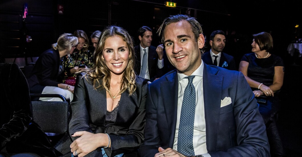 Innan relationen med Jonas Bergström var Stephanie och prinsessan Madeleine goda vänner. Här ser vi Stephanie och Jonas på Diabetesgalan 2018.