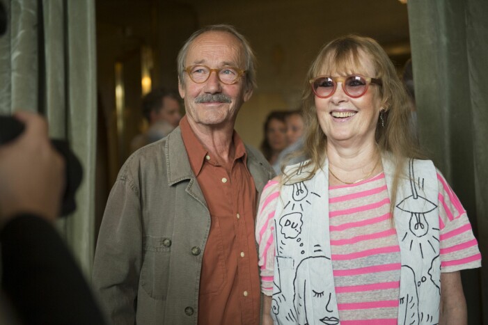Gösta Ekman den yngre delad sitt liv med Marie-Louise Ekman.