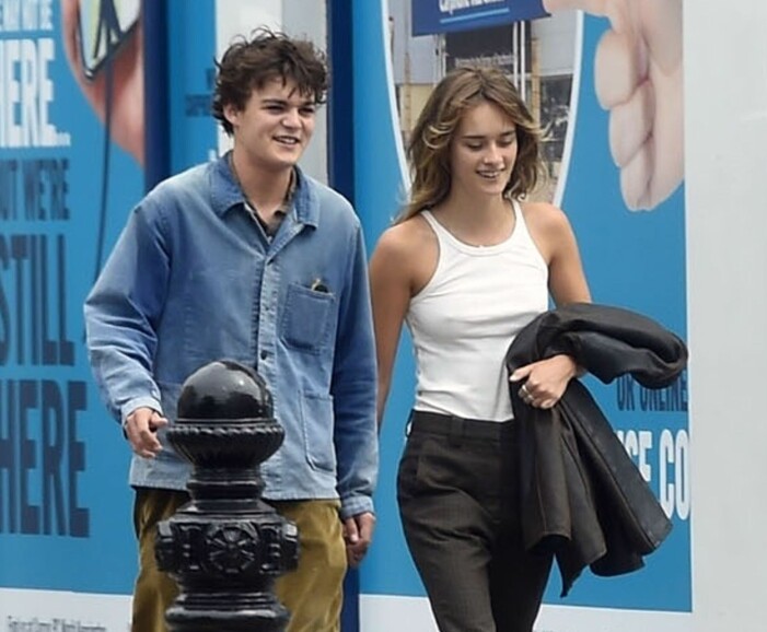 Jack Depp med Camille Jansen.