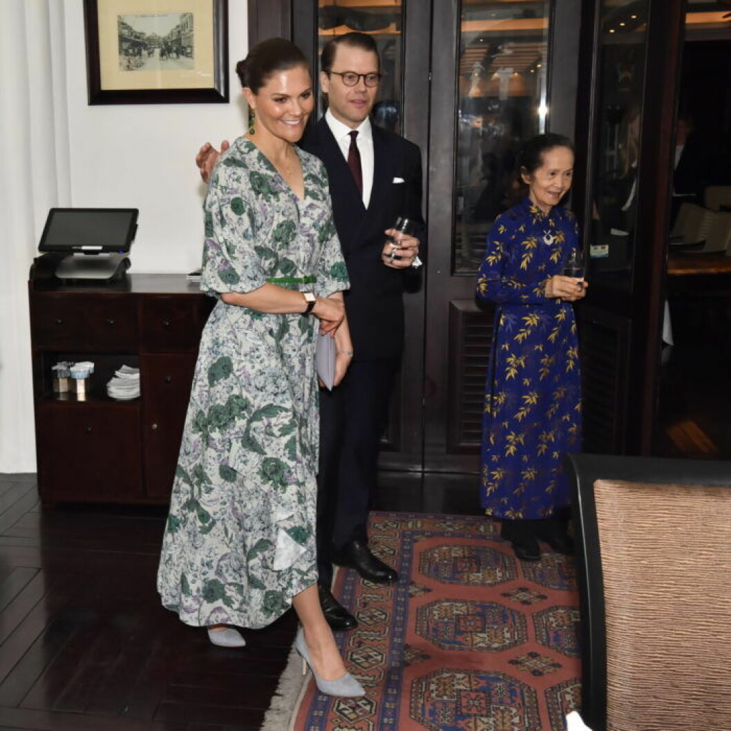 Bild: TT/Jonas Ekströmer Kronprinsessan Victoria i klänning från Dagmar