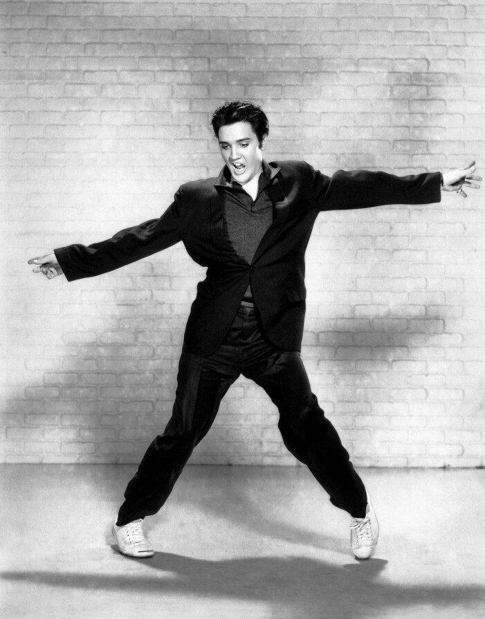 Elvis Presley i Jailhouse rock 1957.