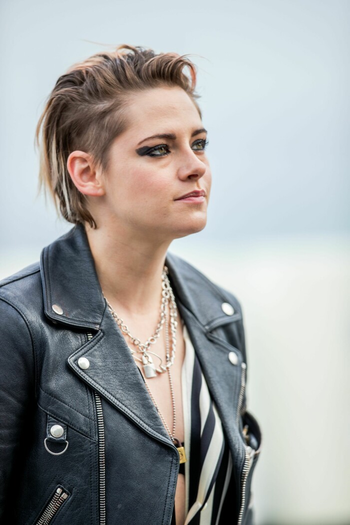 Kristen Stewart har gillat wet look på håret-
