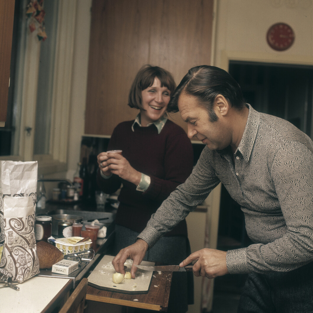 Arkivbild från ett hemma hos-reportage i Catrin Westerlunds och Putte Wickmans bostad. Arkivbild från ett hemma hos-reportage i Catrin Westerlunds och Putte Wickmans bostad.