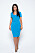 meghan markle-kopian Sarah Mhlanga i blå klänning