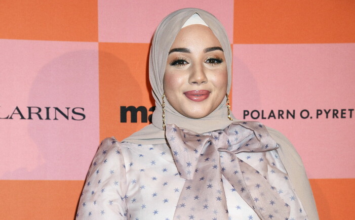 Camilla Hamid på Mama-galan.