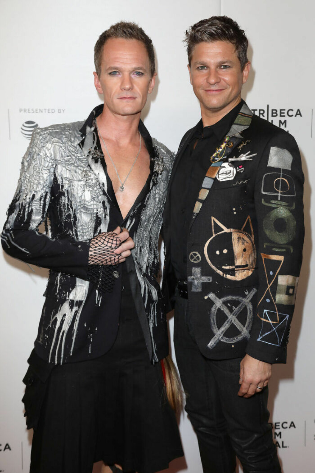 Neil Patrick Harris och David Bartke har fått bättre kommunikation av sina bråk. Neil Patrick Harris och David Bartke.