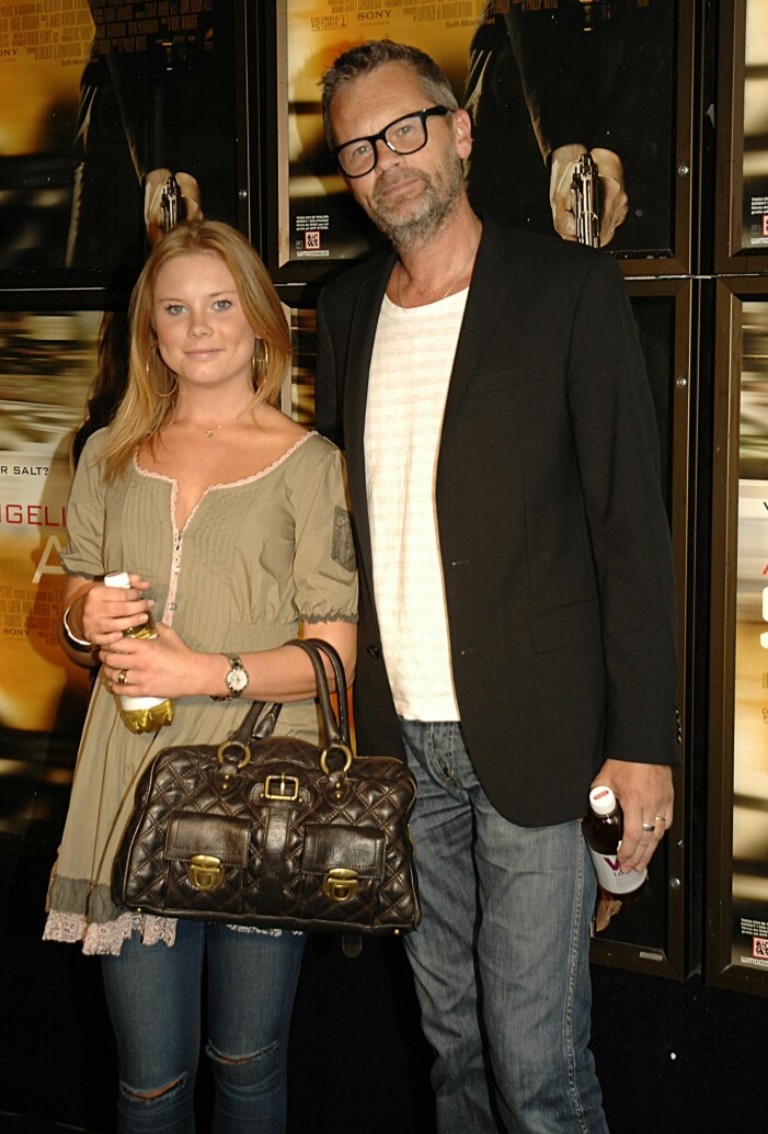 Anders och Julia Glenmark på biopremiär 2010.