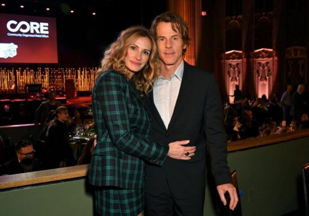 Julia Roberts och Daniel Moder. Julia Roberts och Daniel Moder.